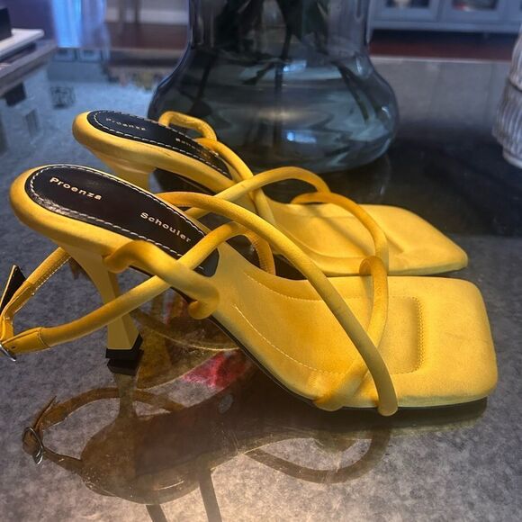 Proenza Schouler Strappy Slingback Heel Sandals - Picture 4 of 10